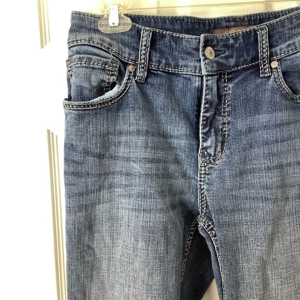 Shay Blue Boot Cut Jeans - Picture 3 of 9